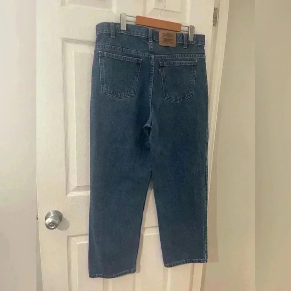 Levi’s men’s orange tab  size 36/30 mid wash straight leg denim jeans - Picture 1 of 8